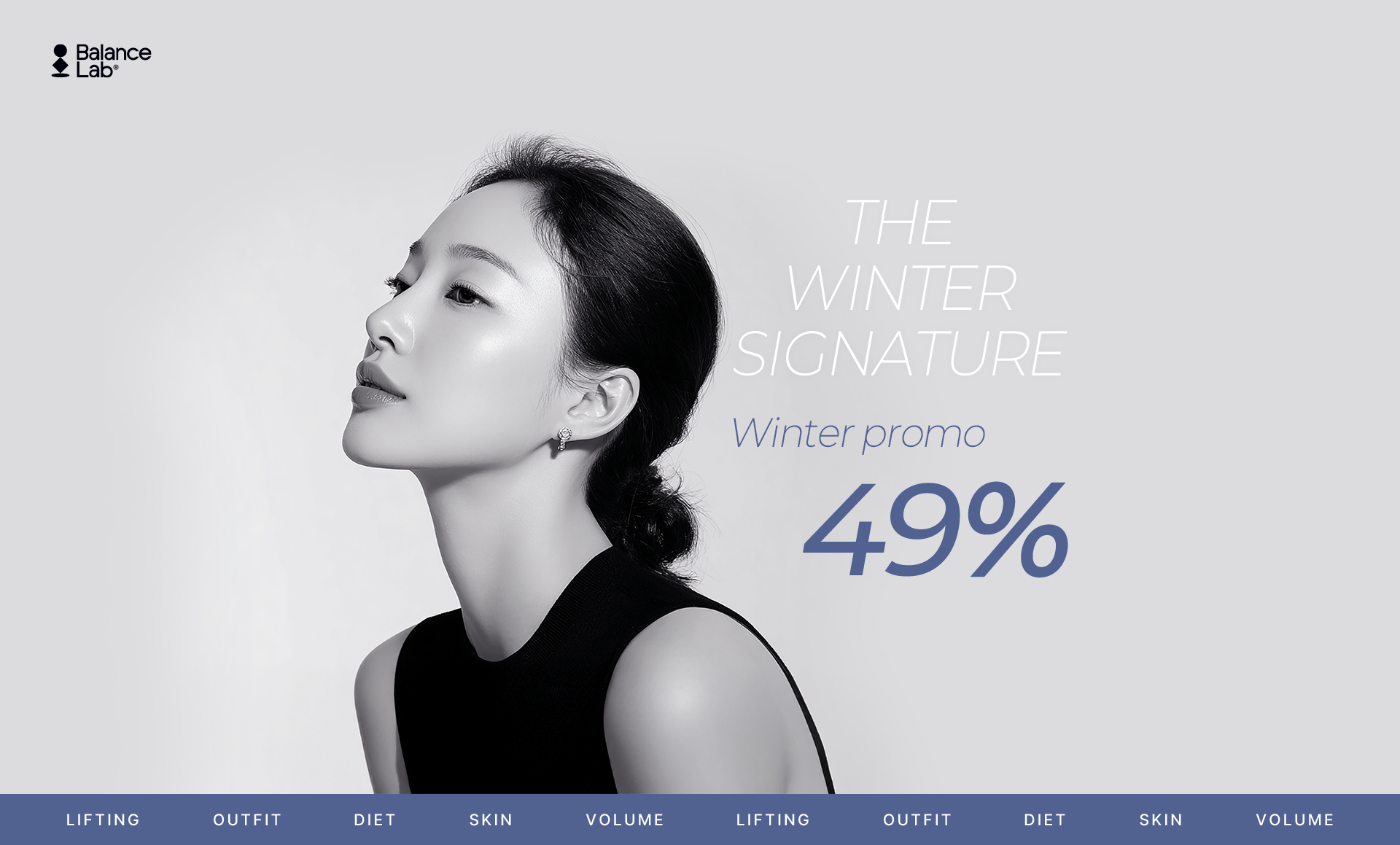 THE WINTER SIGNATURE Winter promo 49%